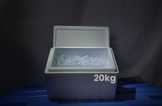 Glace carbonique 20kg (3 ou 16mm)
